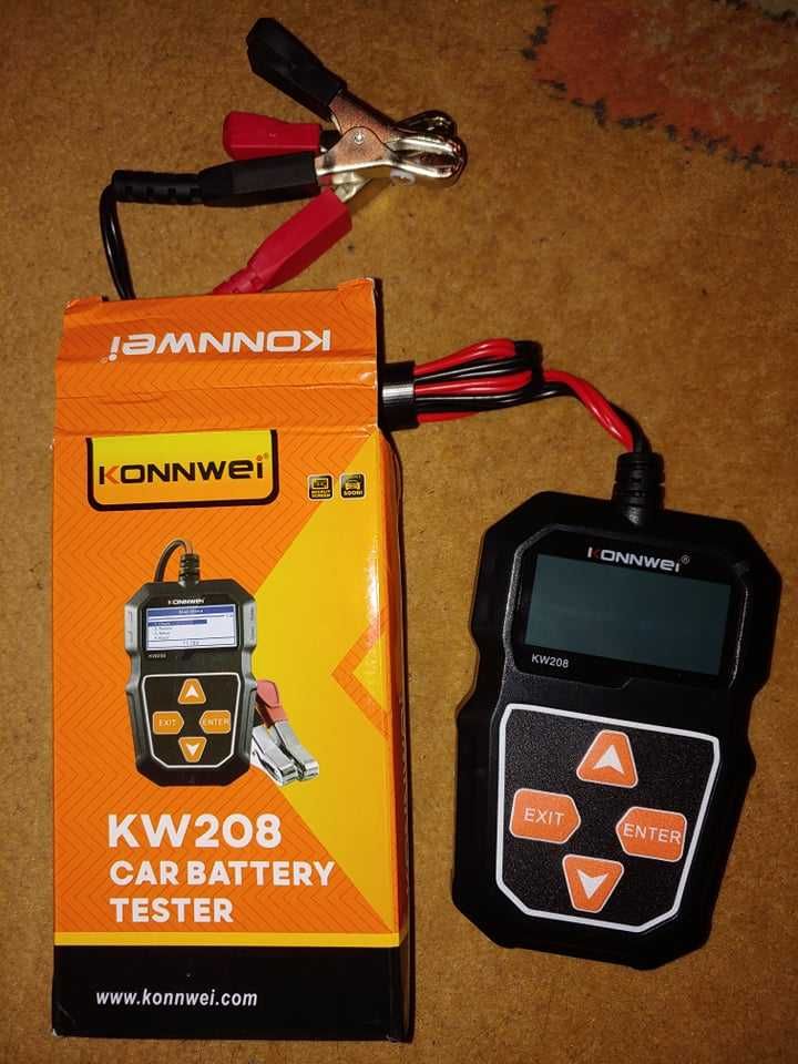 тестер акумулятора Konnwei kw208 kw218 kw650 kw520