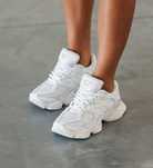 Кросівки New Balance 9060 білі шкіряні | кроссовки New Balance 9060