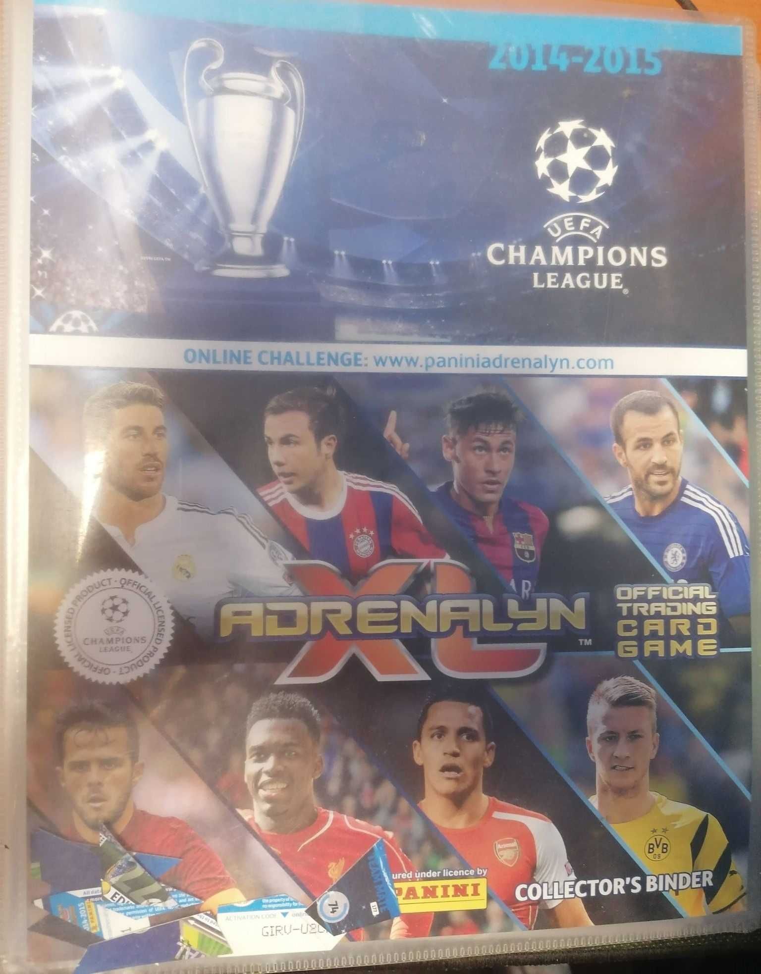 Karty Panini Champions League 2014-15