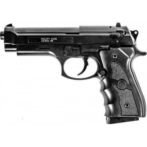 Детский Игрушечный Пистолет на пульках Galaxy Beretta Черный G052B