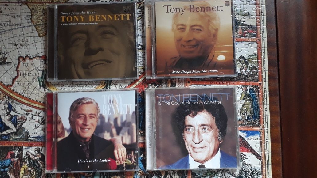 CD Tony Bennett 5e cada:  w/ Count Basie Orchestra, Greatest Hits