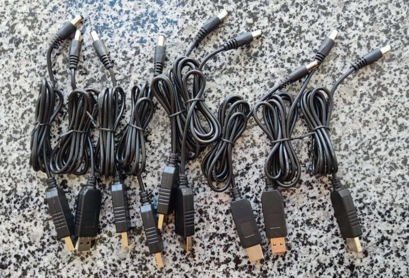 Кабель питания для роутеров от Power Bank USB 5V - DC 12V Супер ціна