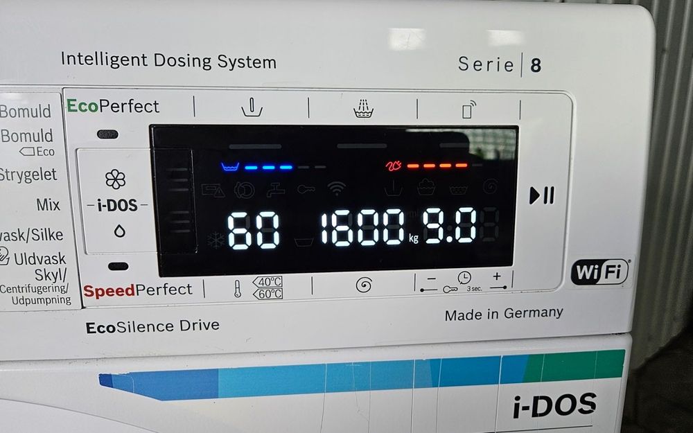 Пральна машина Bosch serie 8 I-Dos Wi-Fi