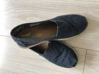 Toms granatowe balerinki 34 jak nowe