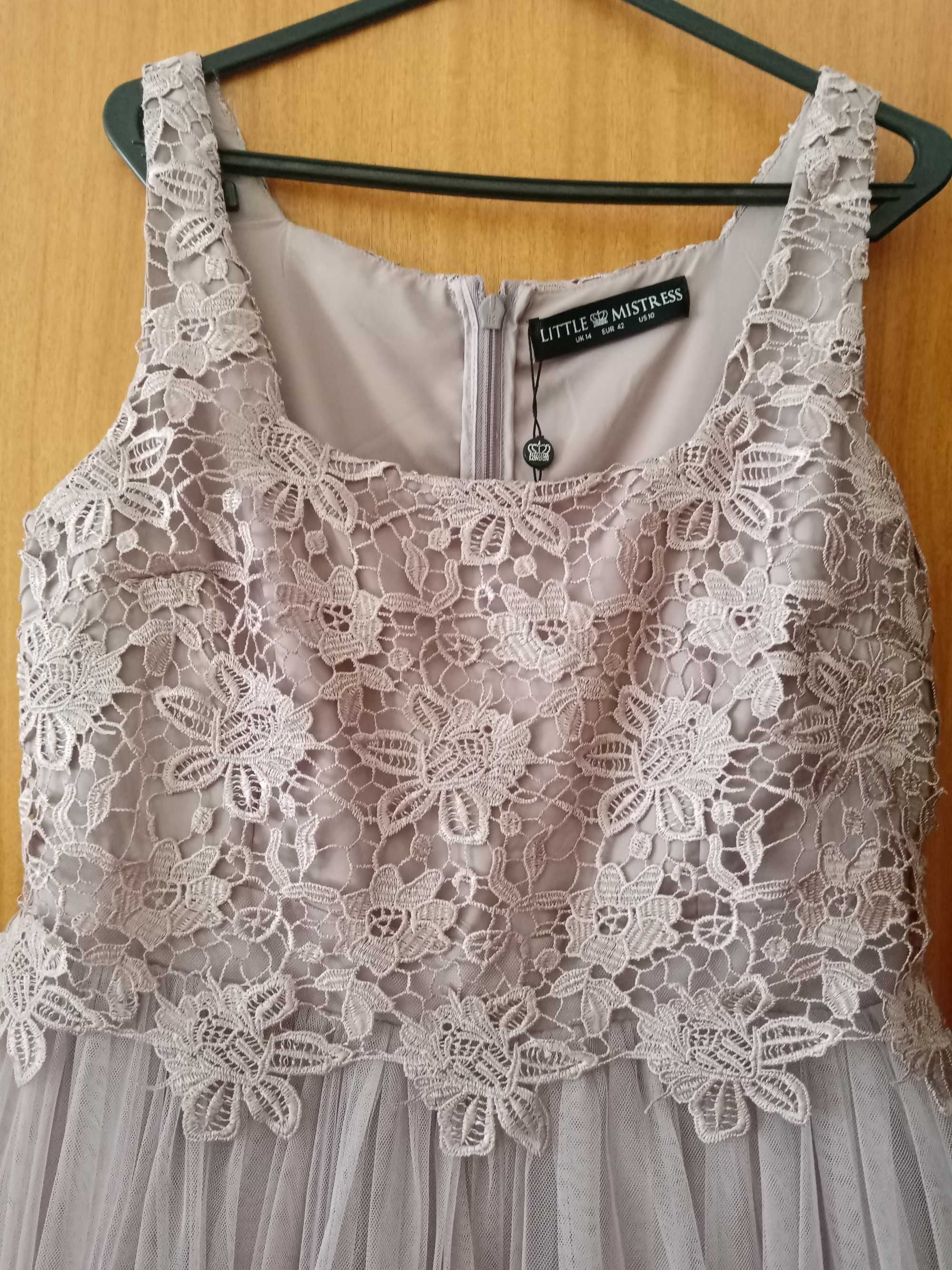 Vestido Cerimónia Nude
