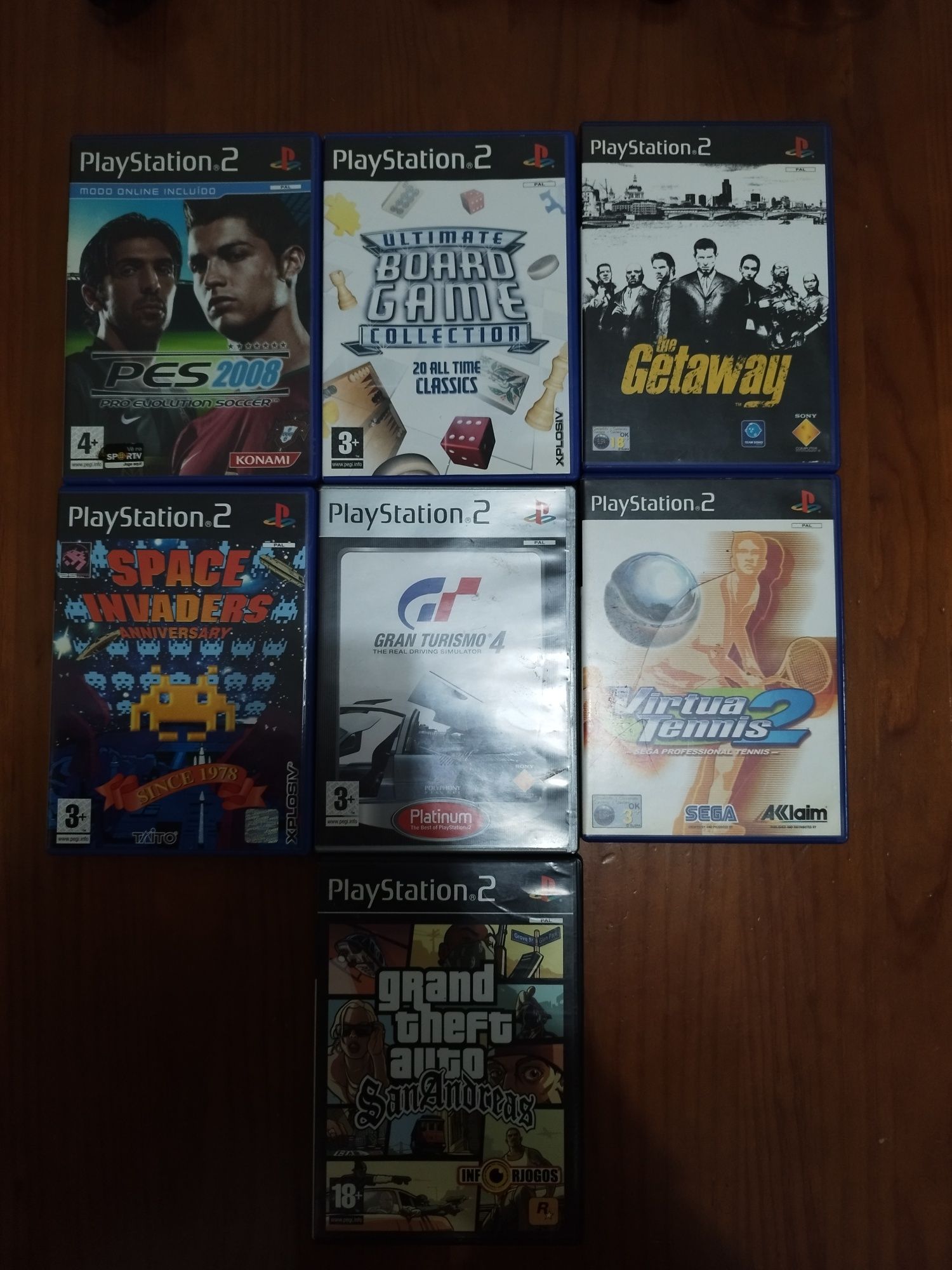 Jogos PS2 e acessorios