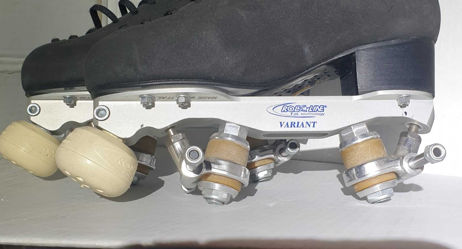 Buty Risport Ambra 240mm z podwoziem wrotkarskim Roll-line Variant