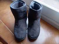 Botas em pantufa