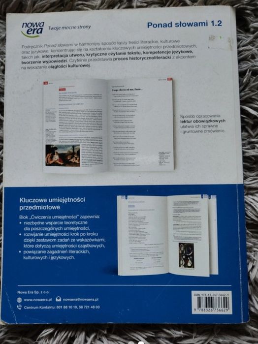 Ponad słowami podręcznik do polskiego