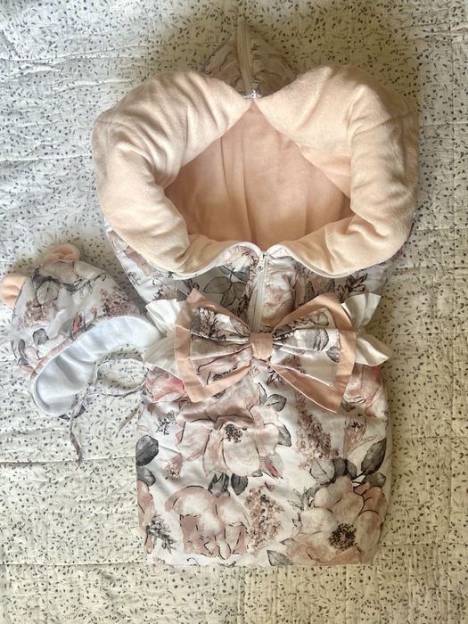 Конверт зимовий на виписку та у коляску Dorias Little