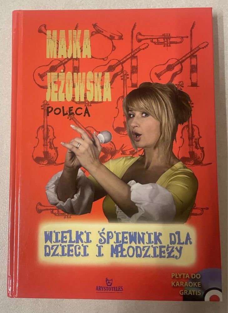 Wielki śpiewnik dla dzieci i młodzierzy - Majka Jeżowska + CD