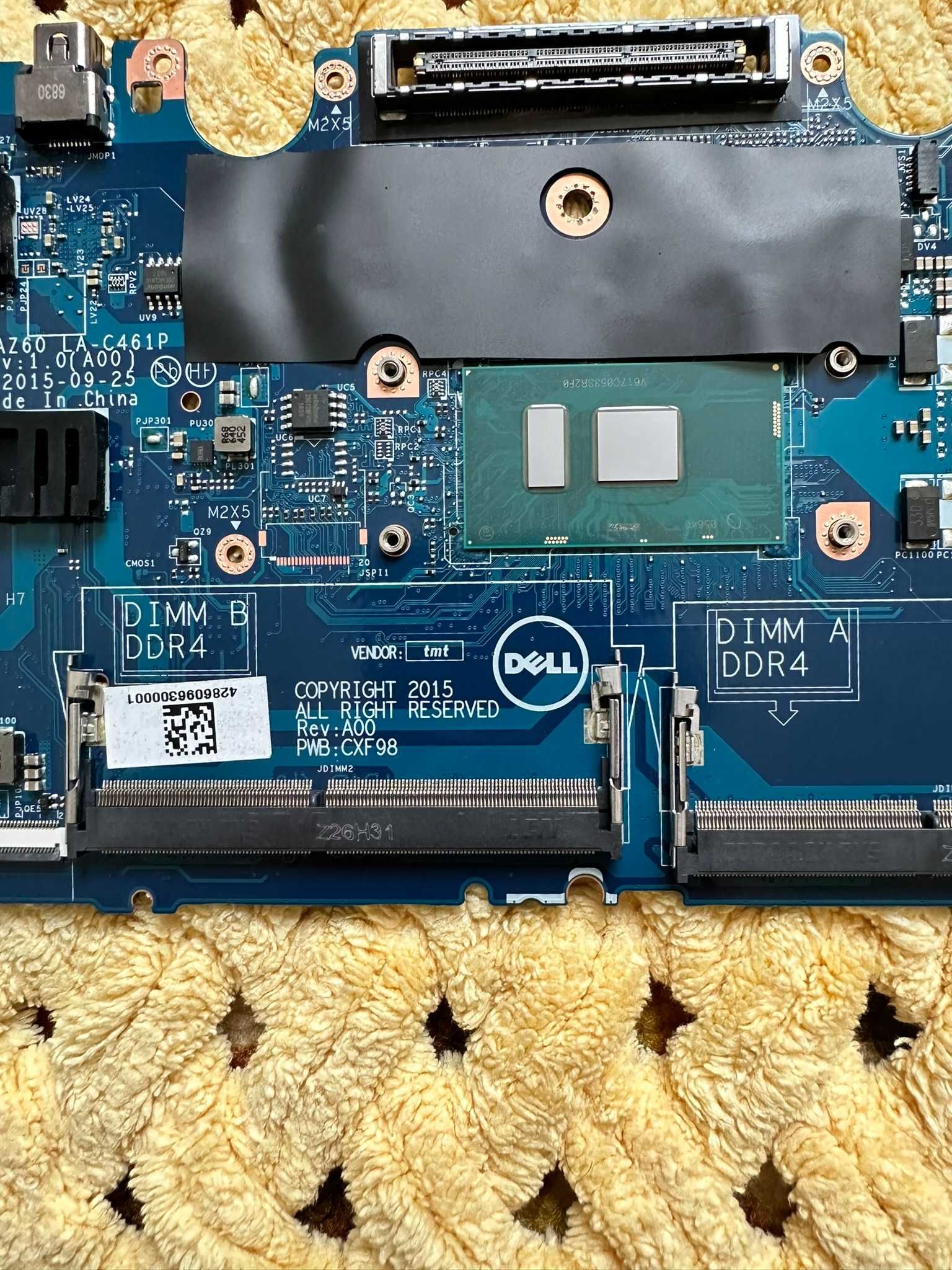 Материнська плата Dell e7470| LA-C461P| i5-6300U| DGYY5 Гарантія!