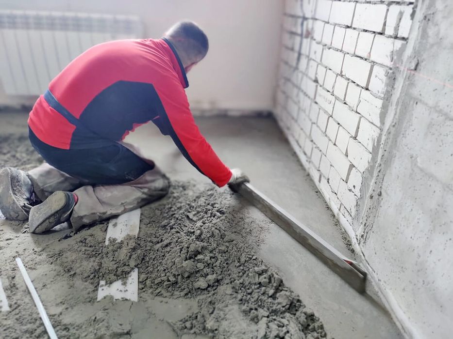 Бетонные работы, фундамент, стяжка, отмостка, усиление дома, армирован