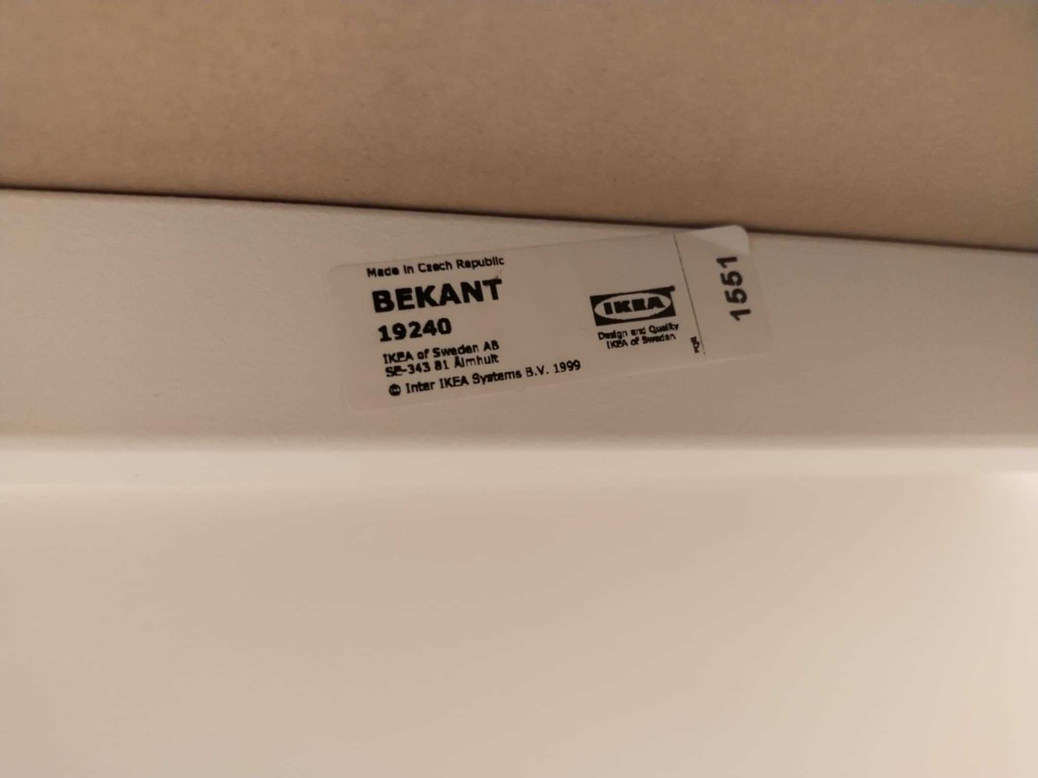 Biurko Bekant IKEA dąb 80x120 regulowane Krakow