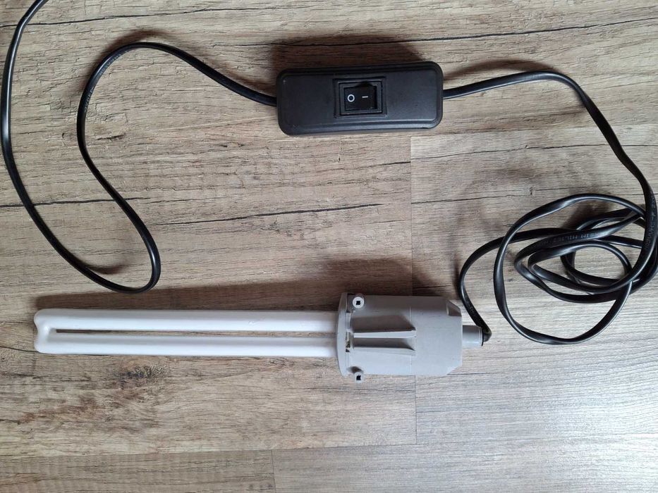 Zestaw akwarystyczny: sitko x3 do łowienia rybek +lampka z przewodem