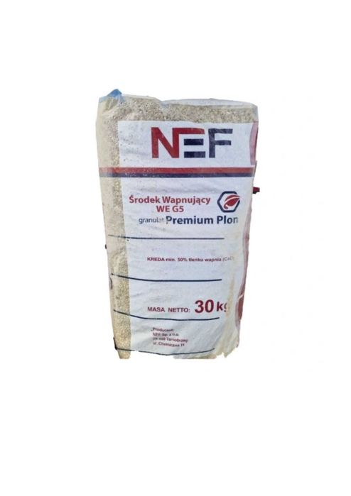 Nawóz wapno granulowane 30 kg, kreda nawozowa