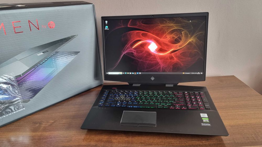 HP Omen 17 i7-10750H/RTX2060/SSD 512/16GB/144Hz/Gwarancja