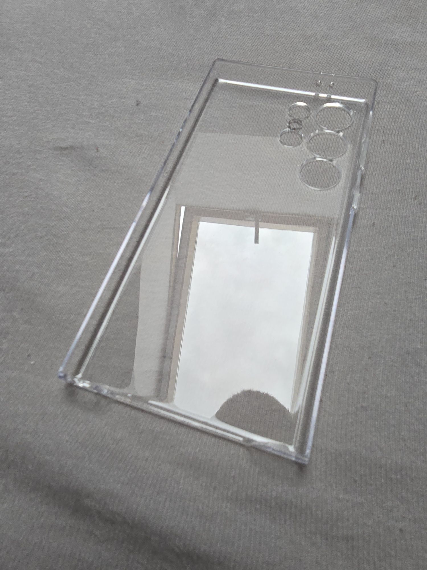 Etui oryginalne Samsung Clear Case Galaxy S24 Ultra plecki