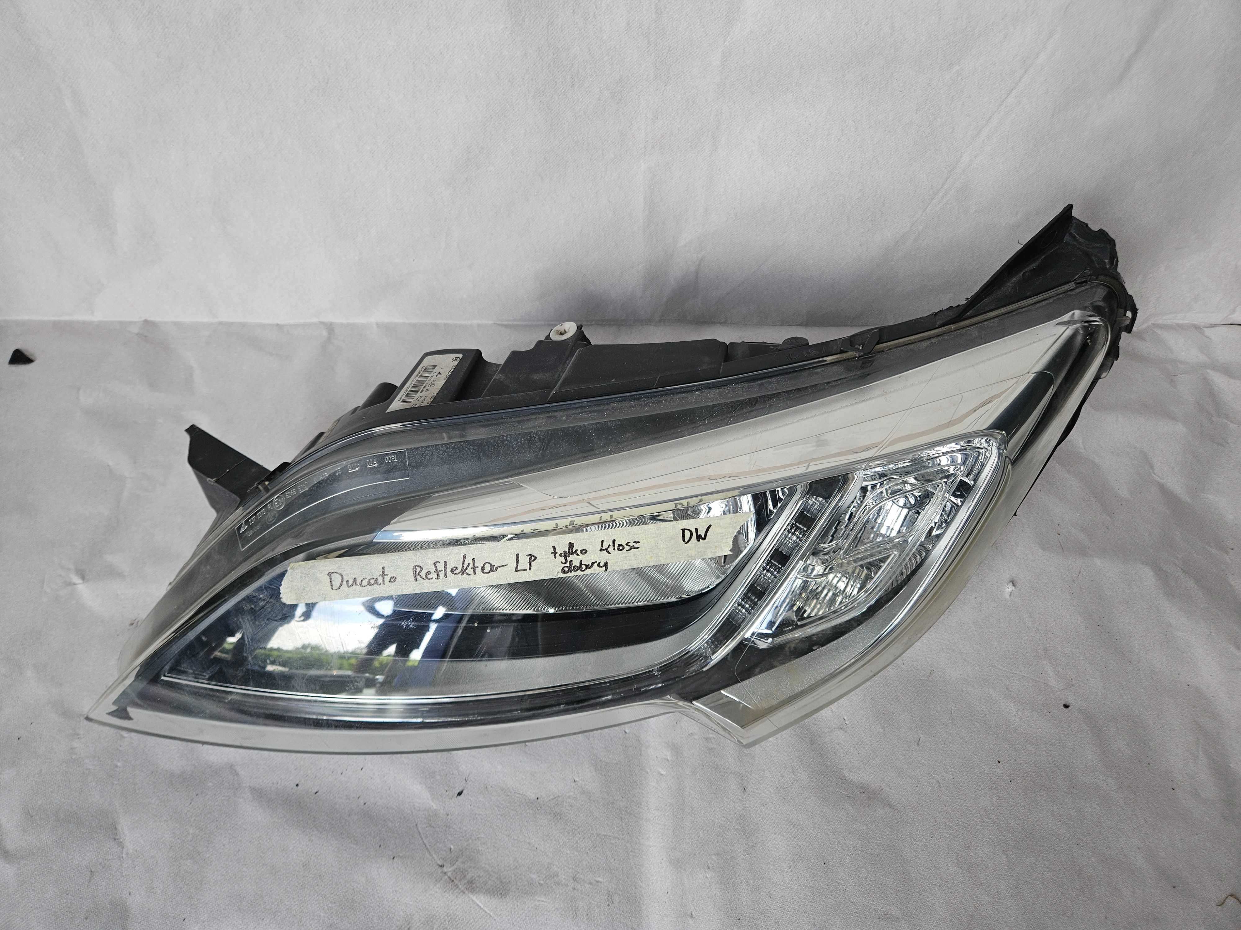 Reflektor Lampa Lewy przód Fiat Ducato 14- oryginał