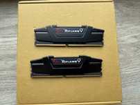 G.SKILL 32GB (2x16GB) 3200MHz CL16 Ripjaws V Black F4-3200C16D-32GVK
