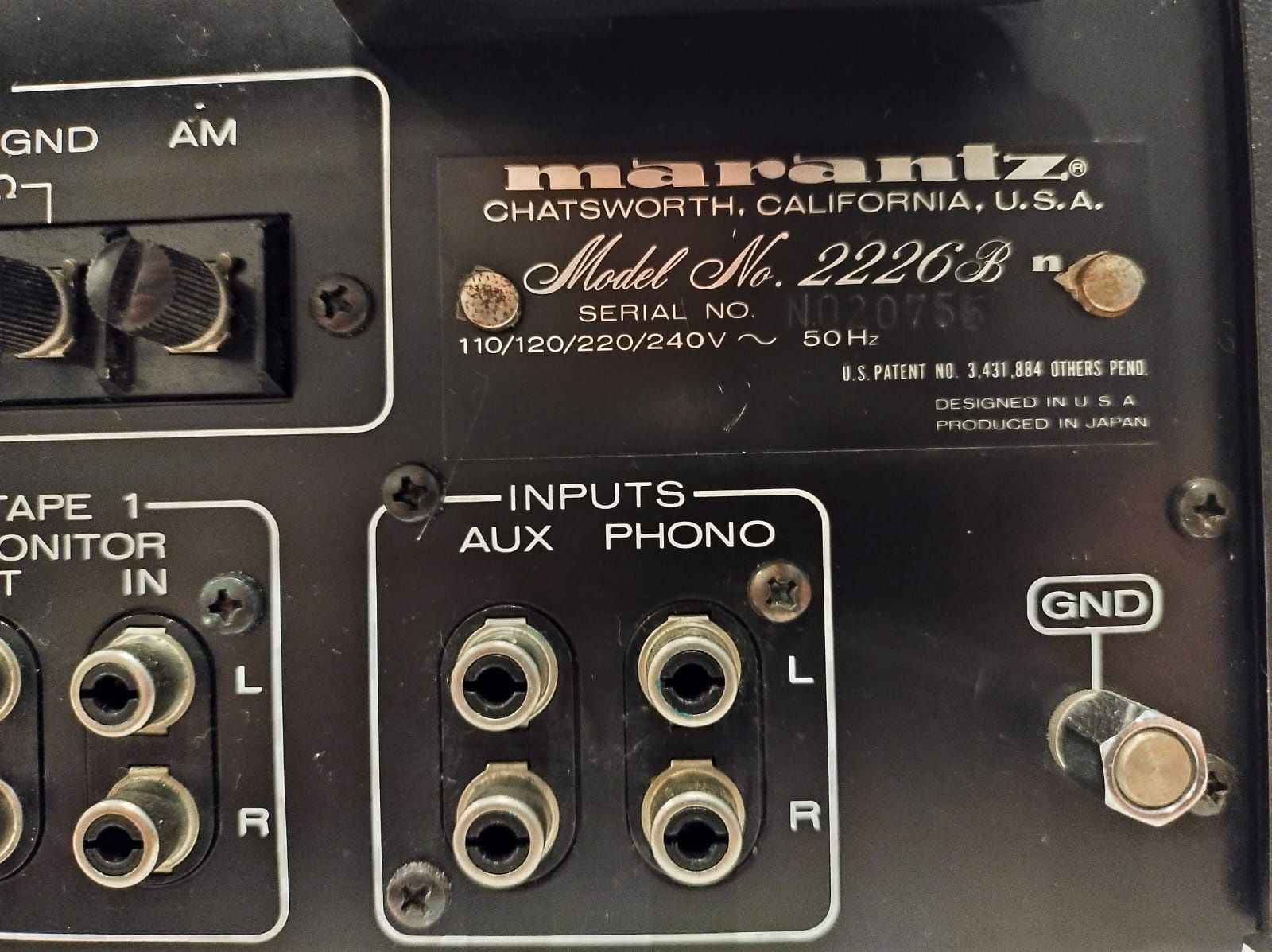 Marantz 2226b amplituner LED