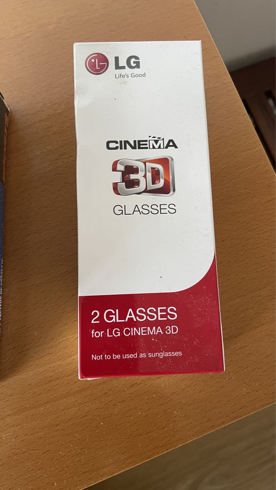 Oculos 3D marca LG