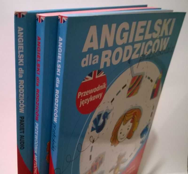 Angielski dla rodziców przedszkolaka kurs angielskiego książki+3CD NEW