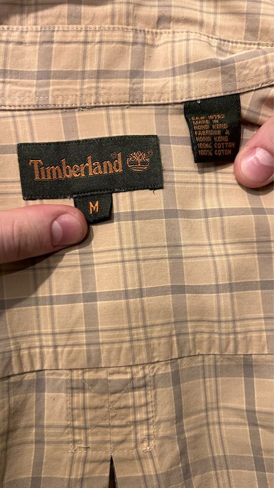 Timberland koszula w kratkę