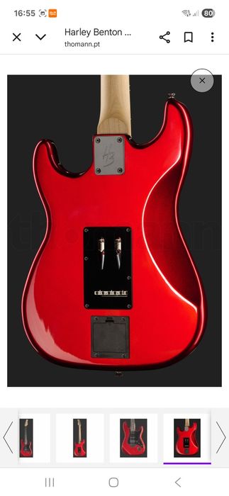 Harley Benton ST-JAMster nova, na caixa