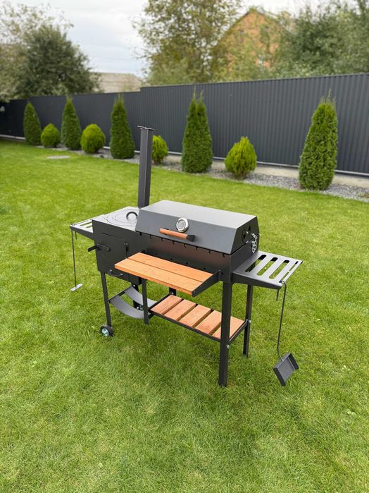 Мангал-барбекю з пічкою під казан/сковороду! Є різні мангали