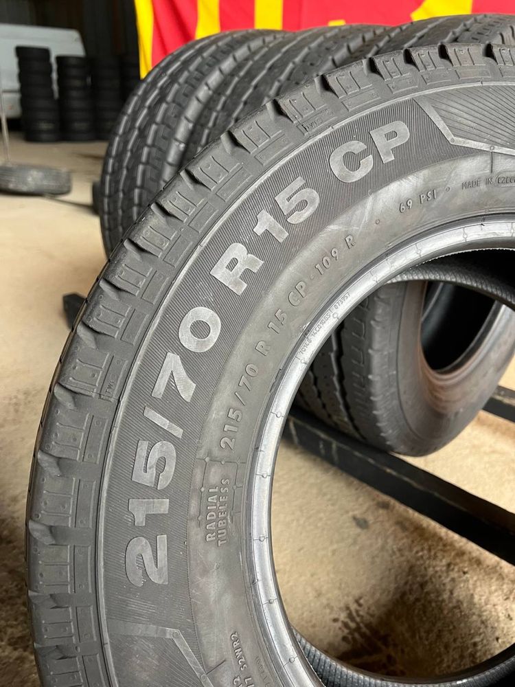 Шини 215/70r15 CP 109R Continental Vanco Camper 2021рік (1258)