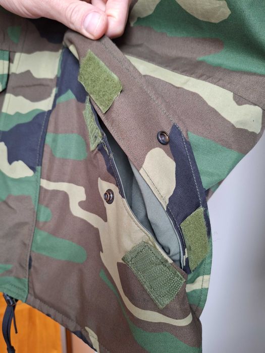 Kurtka parka us army woodland gore tex przeciwdeszczowa moro ecwcs