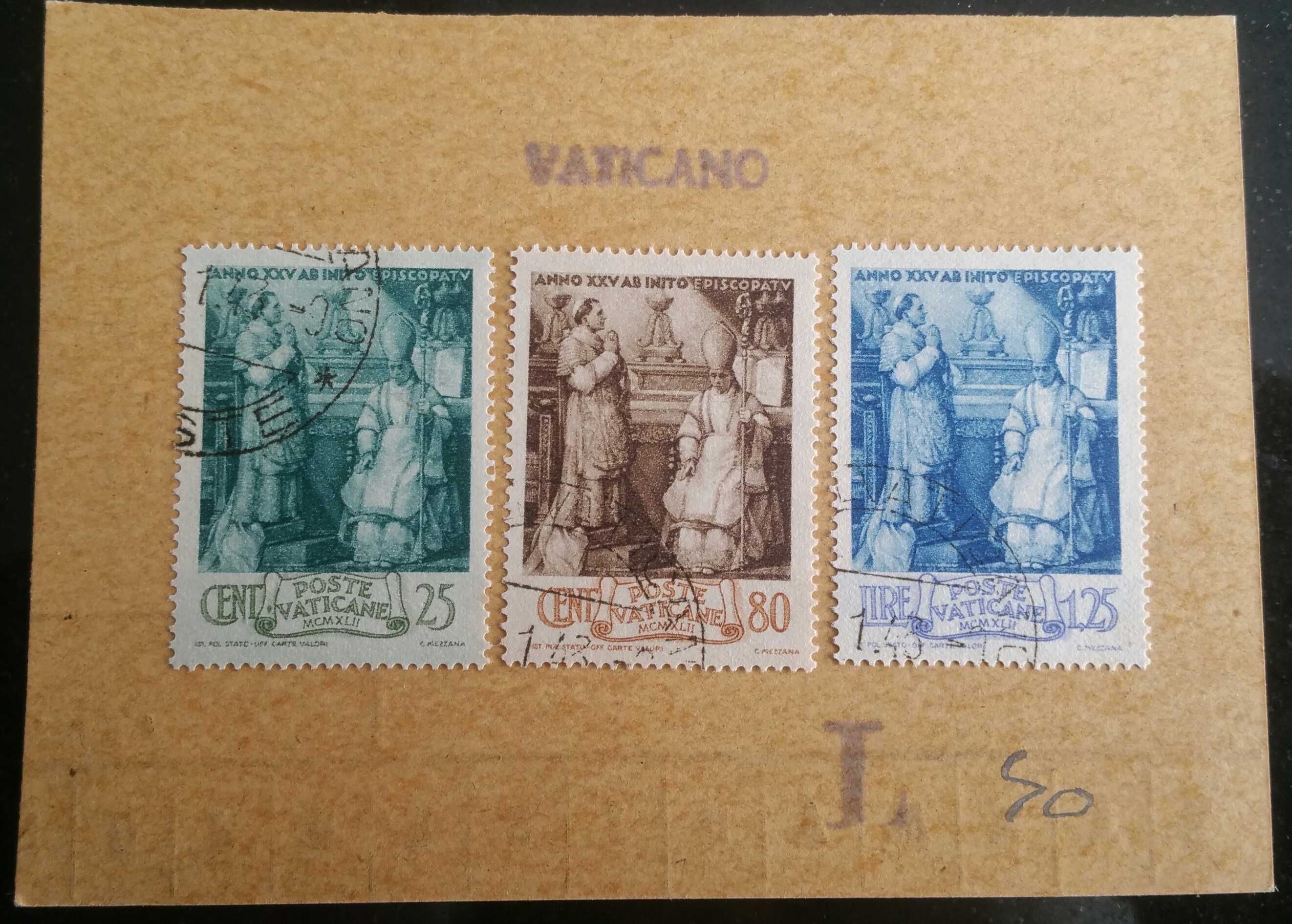 Selos do Mundo Vaticano 1942