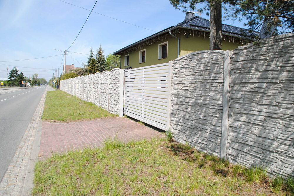 1.	Panel ogrodzeniowy 3d, ocynkowany i malowany proszkowo fi4