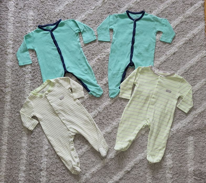 62  4 pajacyki śpioszki piżamki pajace cool club smyk