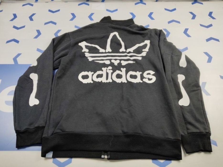 Jeremy Scott adidas sceleton jacket XL