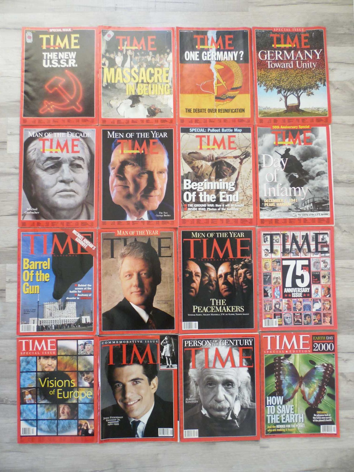 Históricas Revistas Time