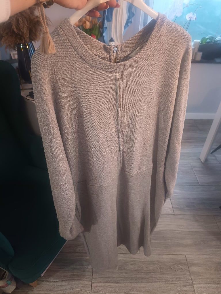 Next elegancka sukienka MIDI r44/46