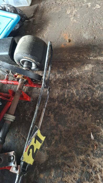 Eixo 40mm kart e travão