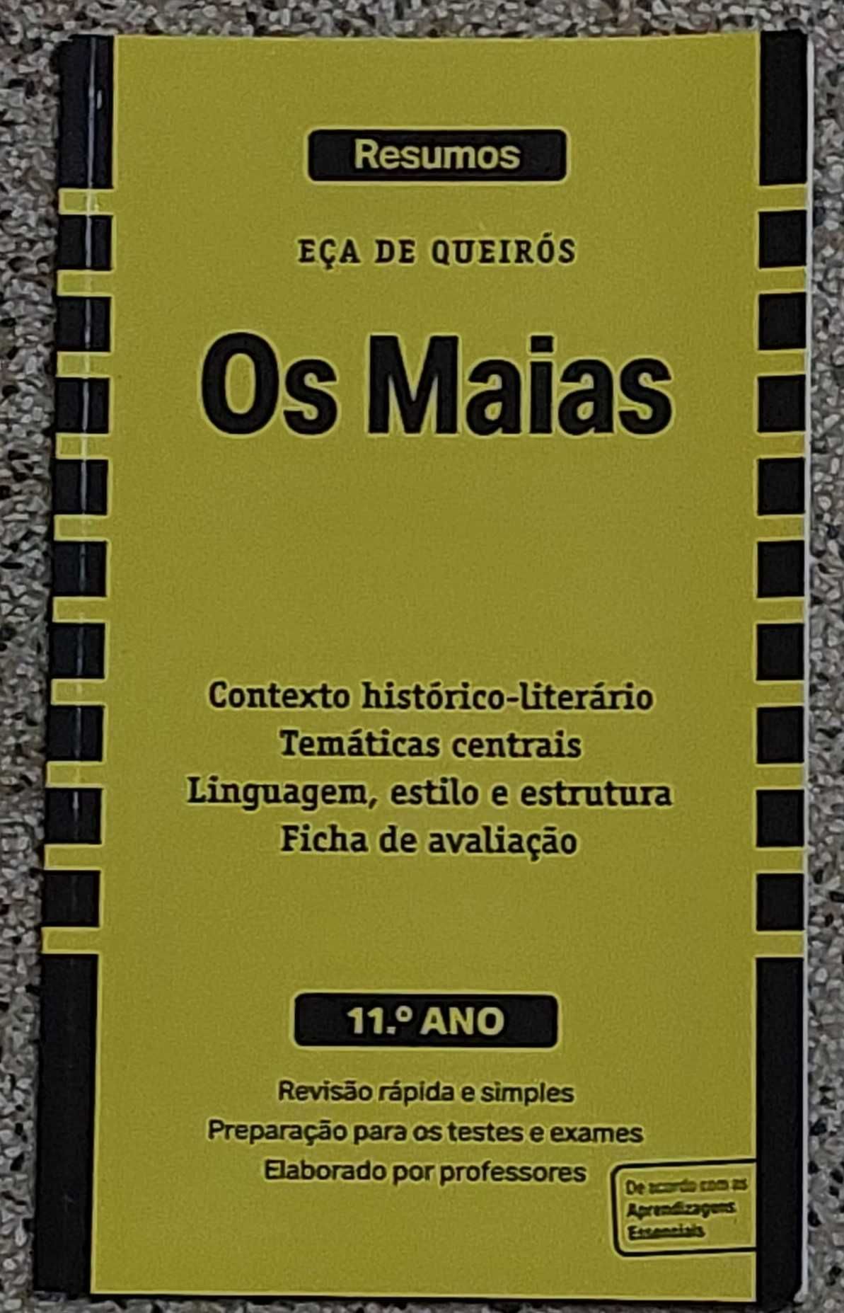 Livro de Resumos- Os Maias, 11º ano