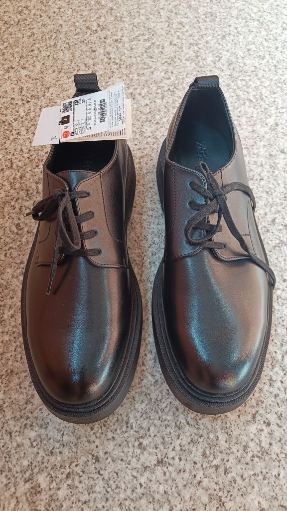 Базові туфлі - дербі 44р zara man