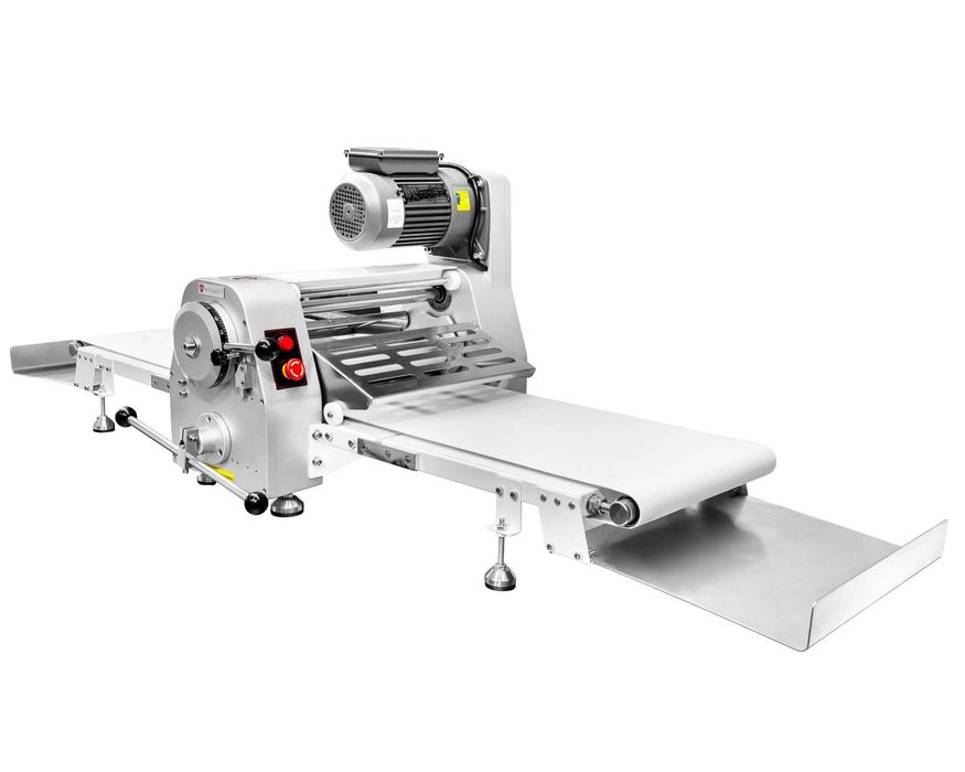 Wałkowarka piekarnicza do ciasta kruchego i francuskiego taśma 500 mm