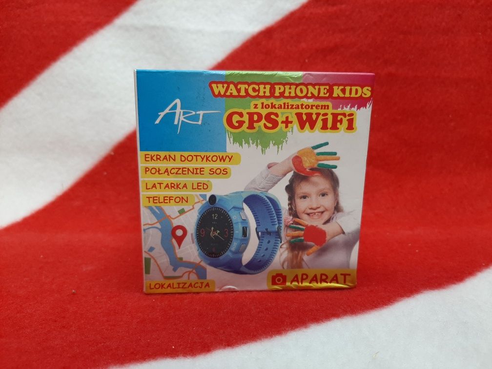 Zegarek GPS dla dzieci "watch phone kids"