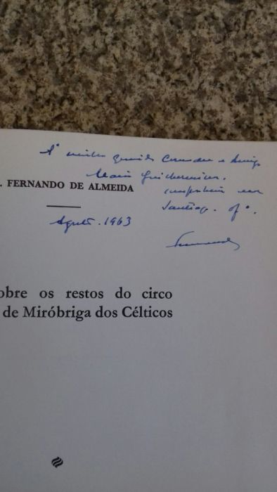 Quatro opúsculos com dedicatórias dos autores