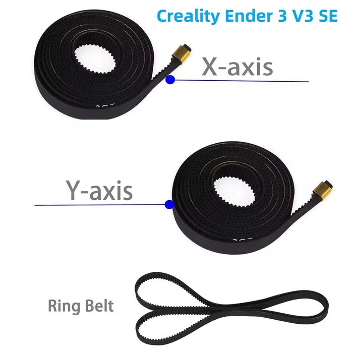 Ремені для принтера Creality Ender 3 V3 KE/SE X + Y