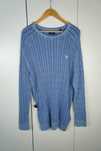 Gant Bawełniany męski sweter warkocze XXXL 3XL wus44