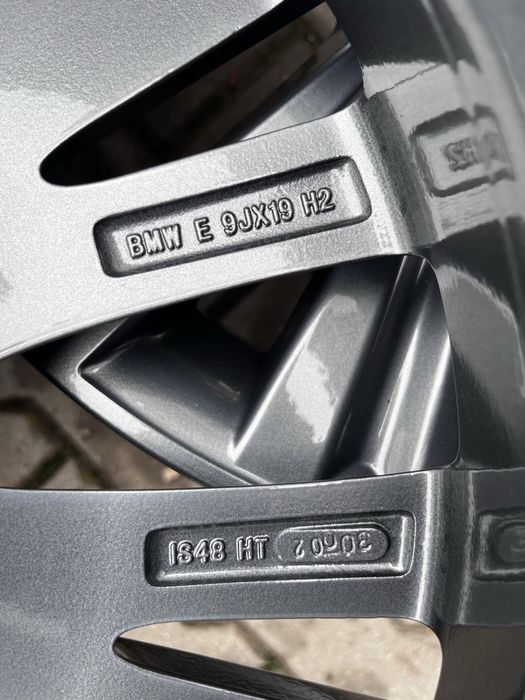 Диски БМВ X5 после покраски r19