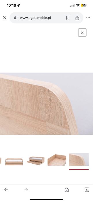 Łóżko młodzieżowe