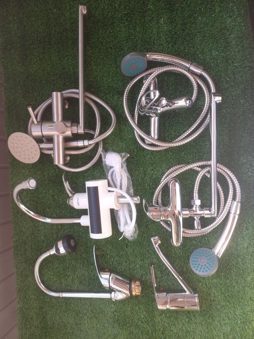 ВСЁ НОВОЕ! Кран/змішувач/смеситель для ванны,кухни,умывальника,нагрев