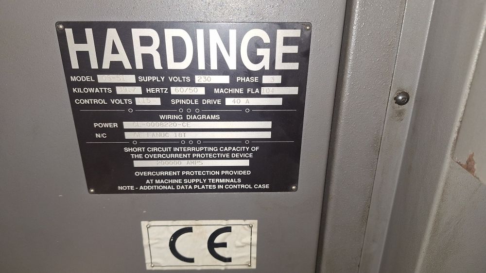 Torno Cnc Hardinge Conquest T51
